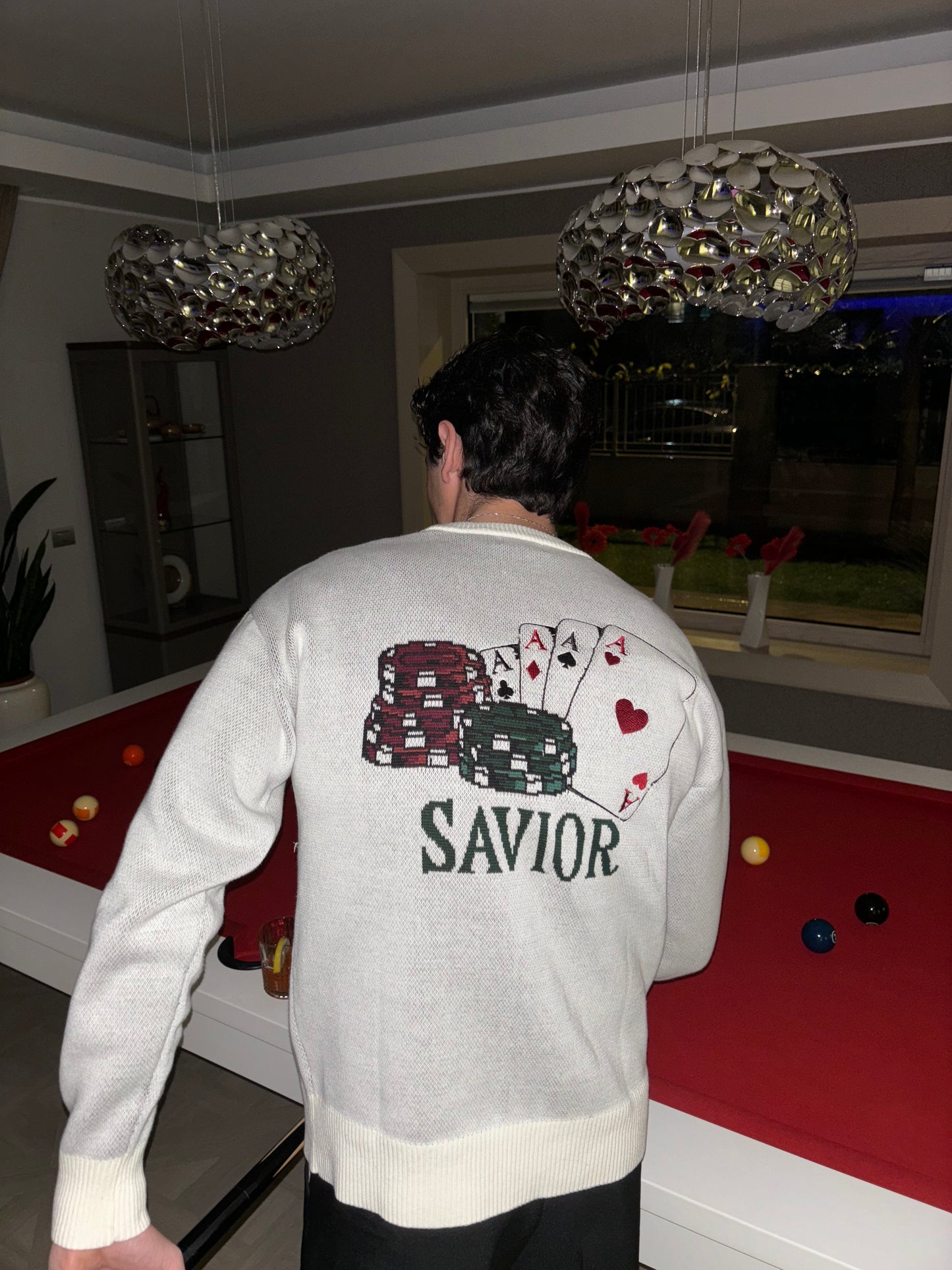 Poker Knit Sweater