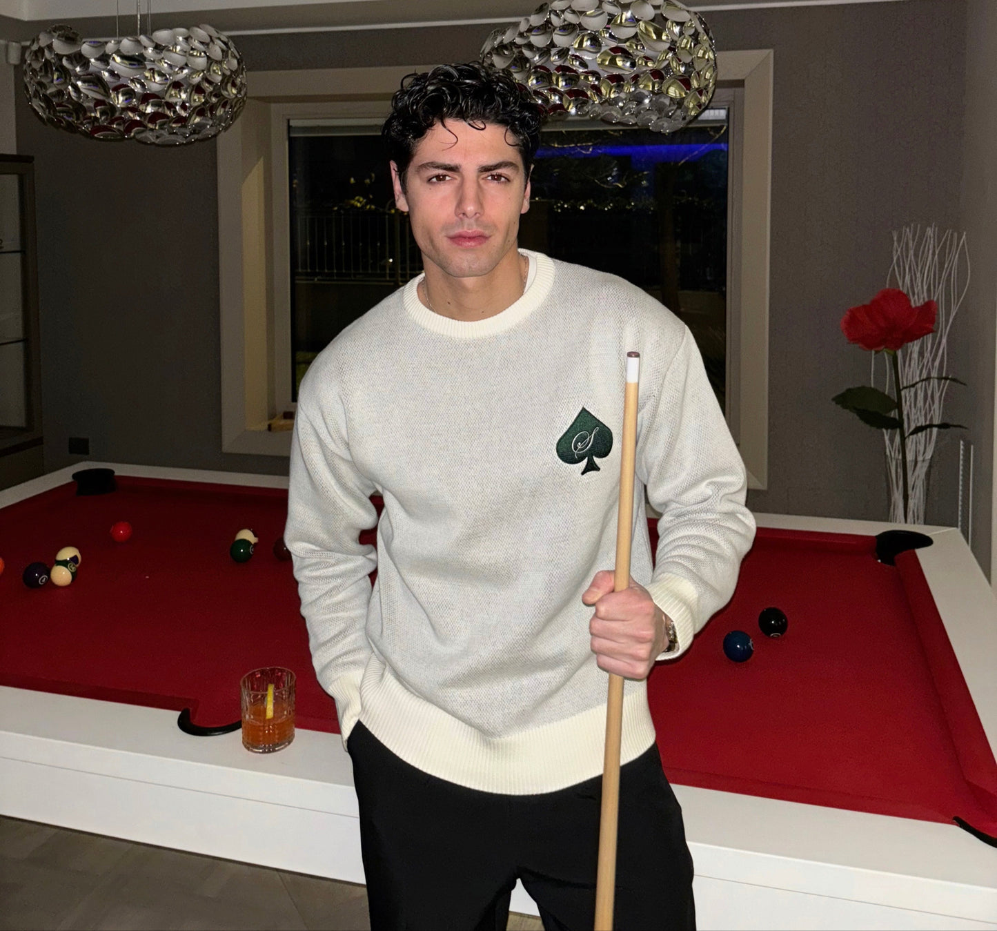 Poker Knit Sweater